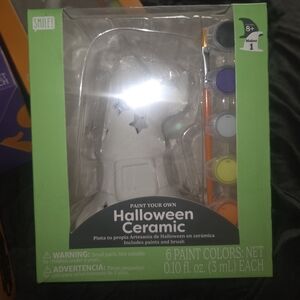 Halloween Ceramic Painting Kit - White
